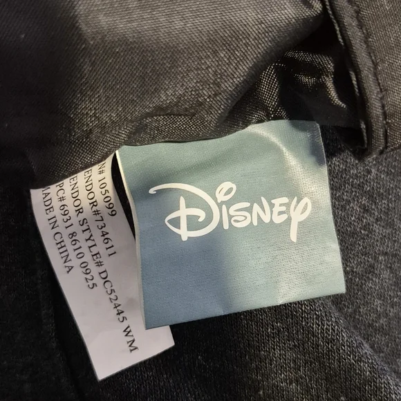 DISNEY BAMBI BLACK TOTE BAG. EUC. - Picture 5 of 6